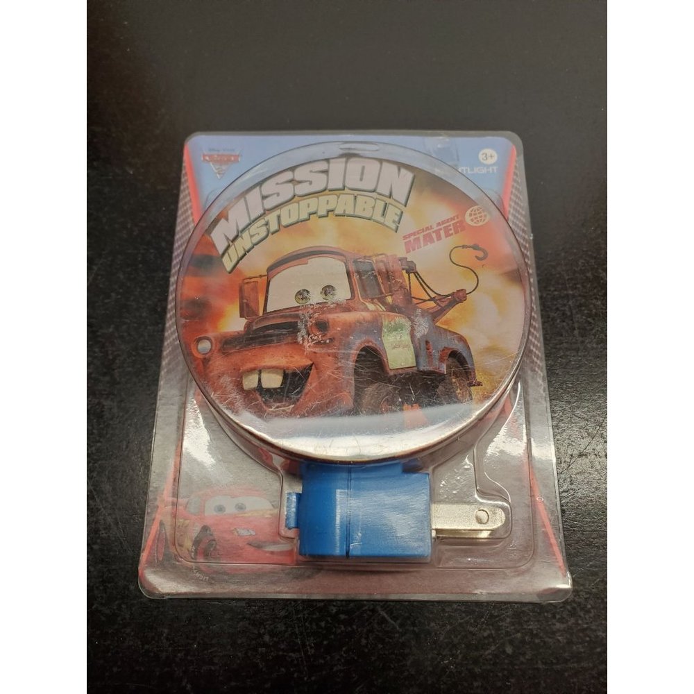 Disney/Pixar Cars 2 Special Agent Mater night light still in package